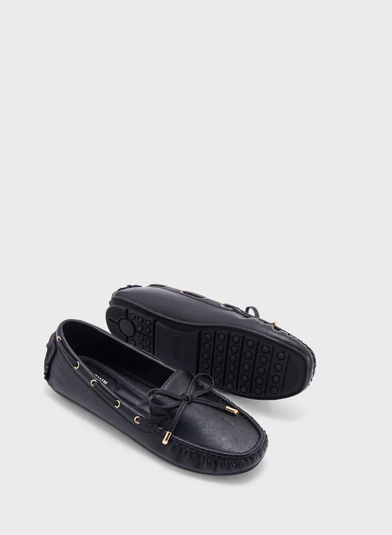 ذا براون Ladies Driver Loafer