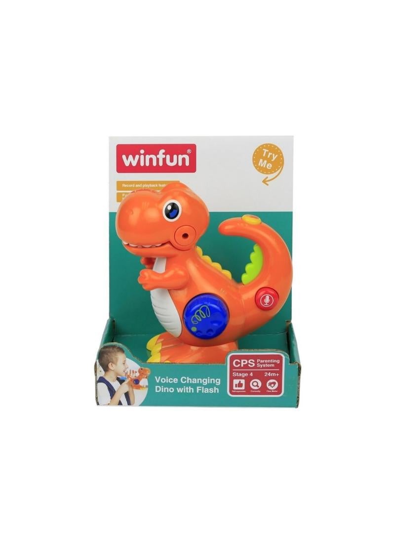 Win Fun – Voice Changing Dino With Flash | Interactive Toy