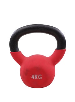 4KG Neoprene Kettlebell with Firm Grip Handle for Stability | MF-0051