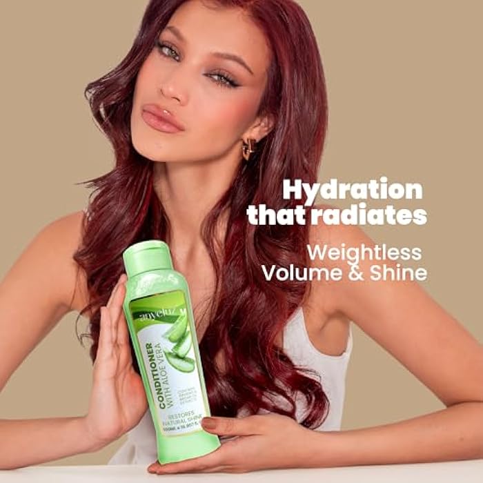 ANYELUZ Rosemary Shampoo and Aloe Conditioner Set, Volume and Hydration for your Hair, with Hyaluronic, Argan Oil and Rosemary, Moisturizes and Enhances Shine - Image 4