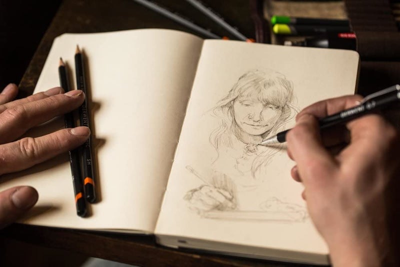 Derwent Precision Mechanical Pencil 0.7 Mm Refill Set,Black - Image 3