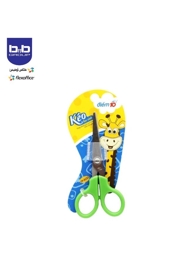 FLEXOFFICE Kids Scissors Crafts Kits Preschool-with A Pair of Child-Safe Scissors, Small. - Image 1