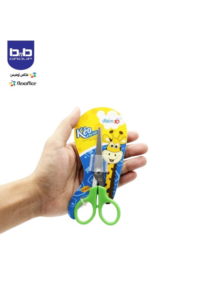 FLEXOFFICE Kids Scissors Crafts Kits Preschool-with A Pair of Child-Safe Scissors, Small. - Image 4