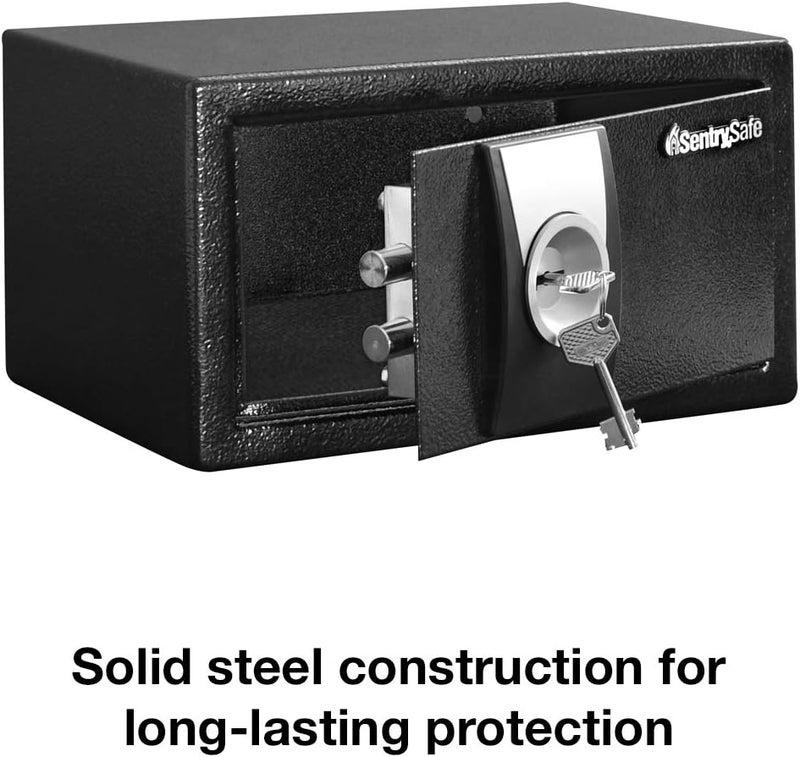 SentrySafe X031 Security Safe with Key Lock, 0.35 Cubic Feet, Black - Image 4