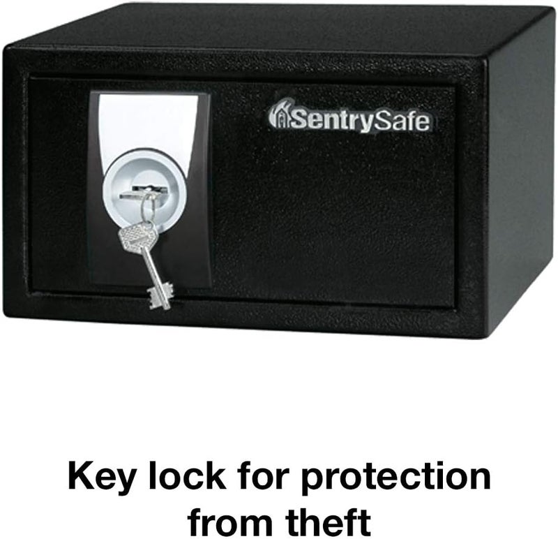 SentrySafe X031 Security Safe with Key Lock, 0.35 Cubic Feet, Black - Image 3
