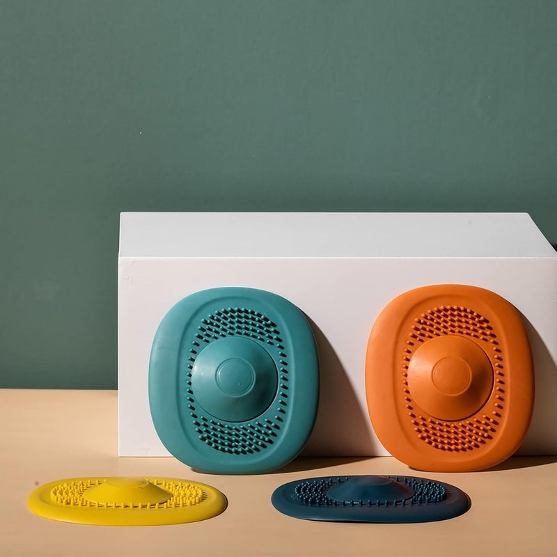 klarako Kitchen Sink Strainer, Mesh Silicone Sink Plug Drainer Filter, Anticlogging Filter Sink Plug Sewer for Kitchen Sink Floor Drain,Bathroom (4PCS) - Image 2