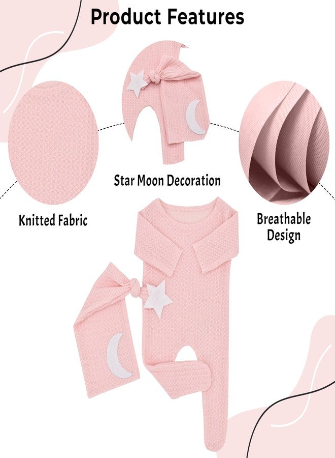 BEMBIKA Photography Costume - Newborn photography outfits & baby photography props Designer baby clothes for newborn photo shoot -(Pink) - Image 3