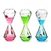XINBAOHONG Liquid Motion Bubbler for Kids and Adults Hourglass Liquid Bubbler Timer for Sensory Play Fidget Toy Stress Management Desk DecorBlue 1 Blue1 Pink1 Green - Image 4