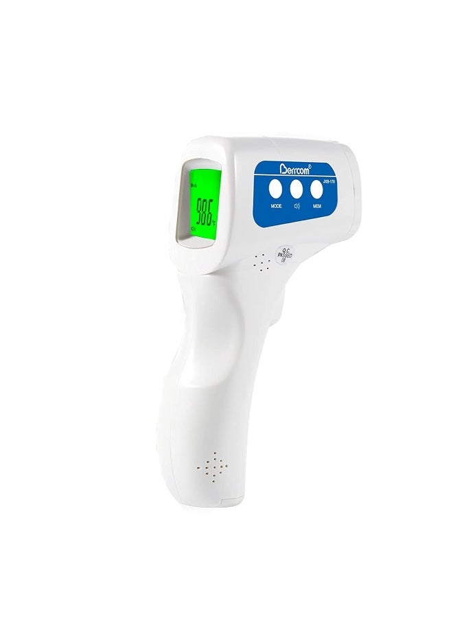 Berrcom Non Contact Infrared Forehead Thermometer JXB-178 Contactless Thermometer 3 in 1 for Kids Infant Adult Fever Check - Image 1