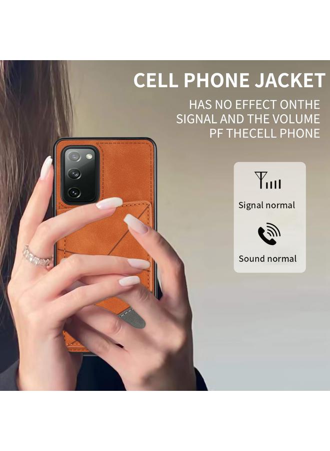 اس-توب جراب لهاتف Samsung Galaxy S21 FE 5G Line مع حامل بطاقة - Image 5