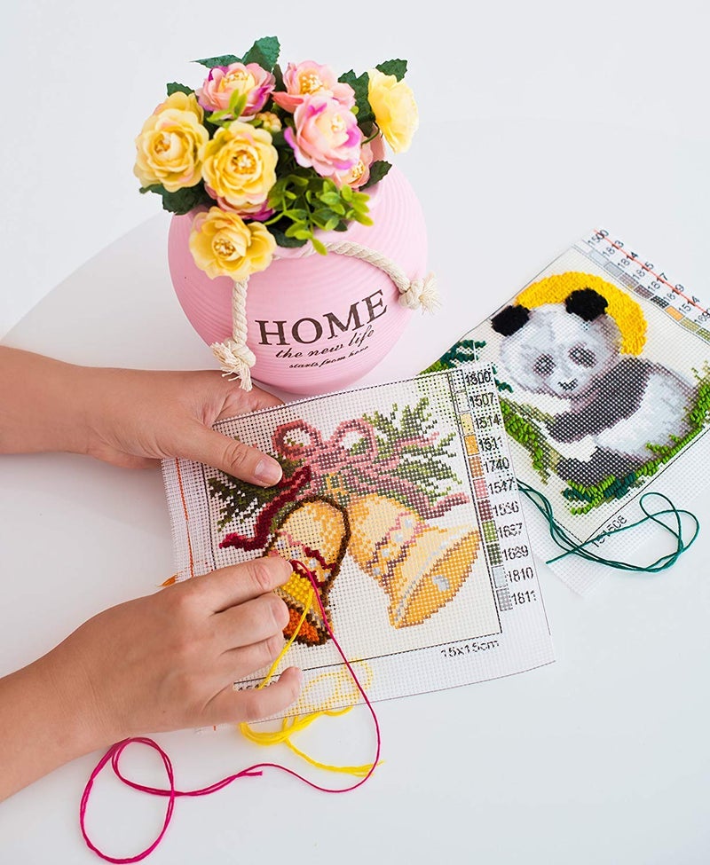 DIY Crafts Pack Of 125 Pcs Yellow Extra Embroidery Floss Rainbow Color Skeins Per Pack Cross Stitch Threads Friendship Bracelets Floss Crafts Floss SkPack Of 125 Pcs Yellow Extra - Image 3