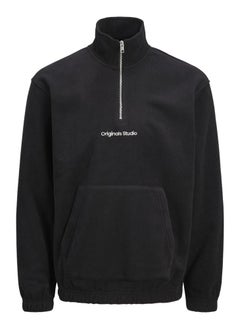 Jack & Jones Junior Kids Jorvesterbro Fleece Quarter Half Zip Sweatshirt  - Image 5