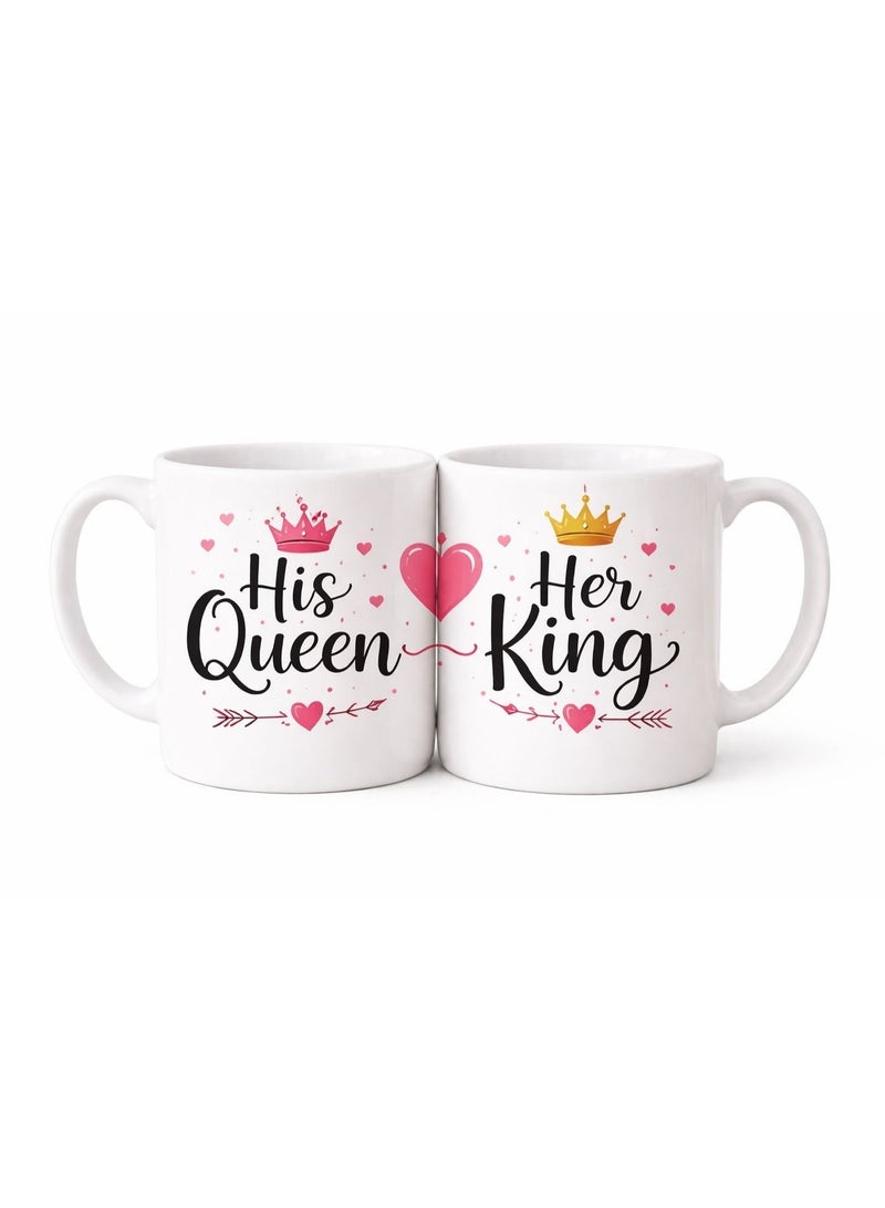 ميلز طقم أكواب متطابقة للزوجين - قطعتان - Image 1