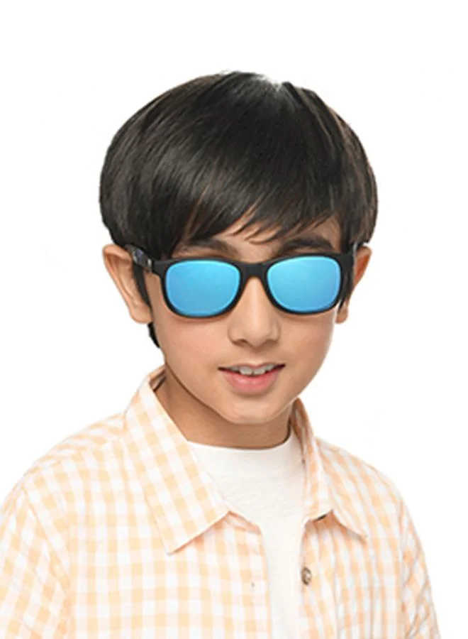 Hooper Hooper By Lenskart Space Explorers Collection Full Rim Square Latest And Stylish Kids Sunglasses Polarized And 100% UV Protected For Boys & Girls (Age 5-8 yrs) HP S16590M