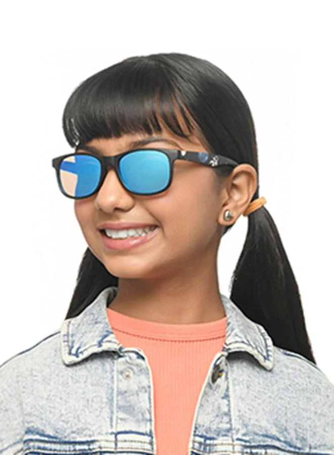 Hooper Hooper By Lenskart Space Explorers Collection Full Rim Square Latest And Stylish Kids Sunglasses Polarized And 100% UV Protected For Boys & Girls (Age 5-8 yrs) HP S16590M