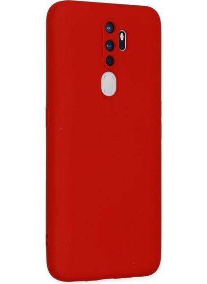 HappyCase Oppo A5 2020 Case Nano Velvet Silicone Inside - Red  - Image 3