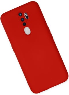 HappyCase Oppo A5 2020 Case Nano Velvet Silicone Inside - Red  - Image 2