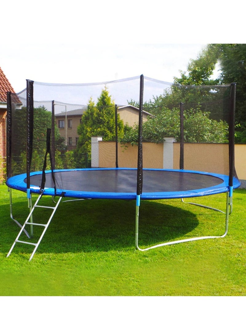 ترامبولين للأطفال مع شبكة أمان وسلم - 10FT - Image 2