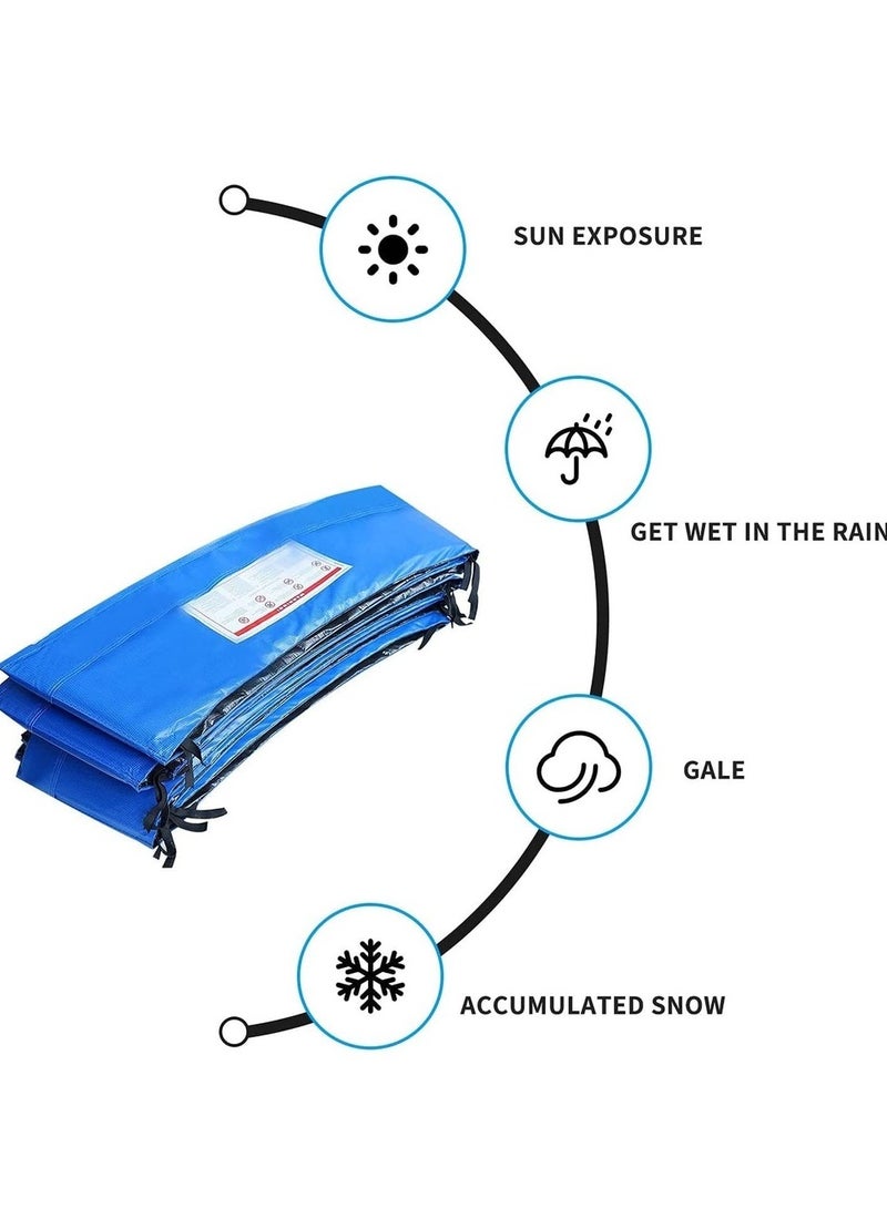 ترامبولين للأطفال مع شبكة أمان وسلم - 10FT - Image 4