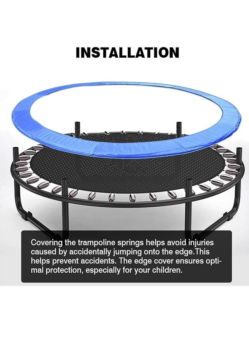 ترامبولين للأطفال مع شبكة أمان وسلم - 10FT - Image 3