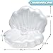 Triumpeek Inflatable Seashell Pool Float Blow Up Giant Clam Floatie with 8 Pearl Ball Shell Pool Floating Ride On Raft Chair for Swimming Pool Summer Beach Party - Image 4