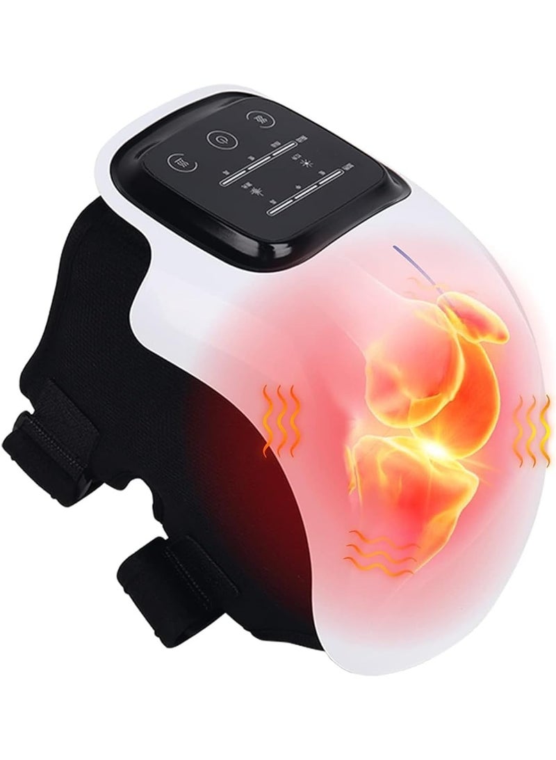 Knee Massager with LED Screen – Rechargeable Smart Heated Knee Wrap – Electronic Arthritis Relief for Pain, Swelling & Stiffness - Image 1