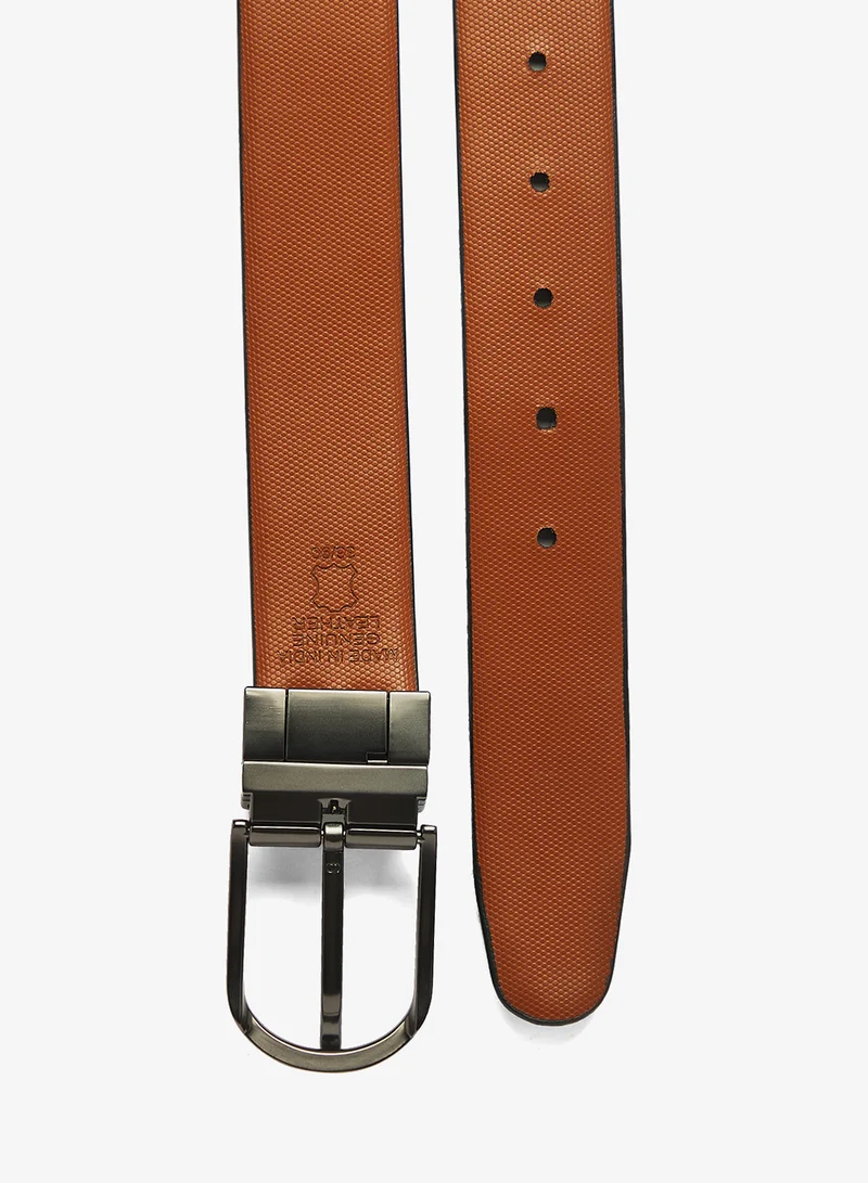 Robert Wood  Genuine Leather Reversible & Resizable Formal Belt for Men | Best Price UAE