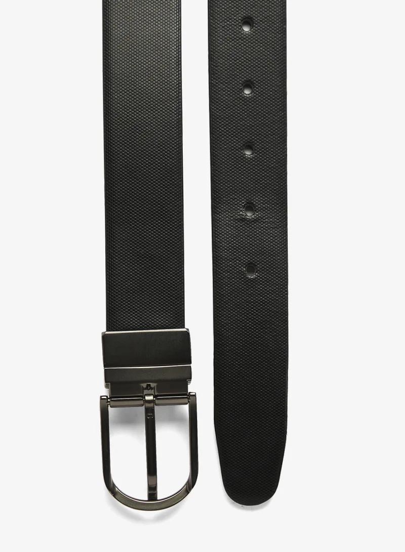 Robert Wood  Genuine Leather Reversible & Resizable Formal Belt for Men | Best Price UAE