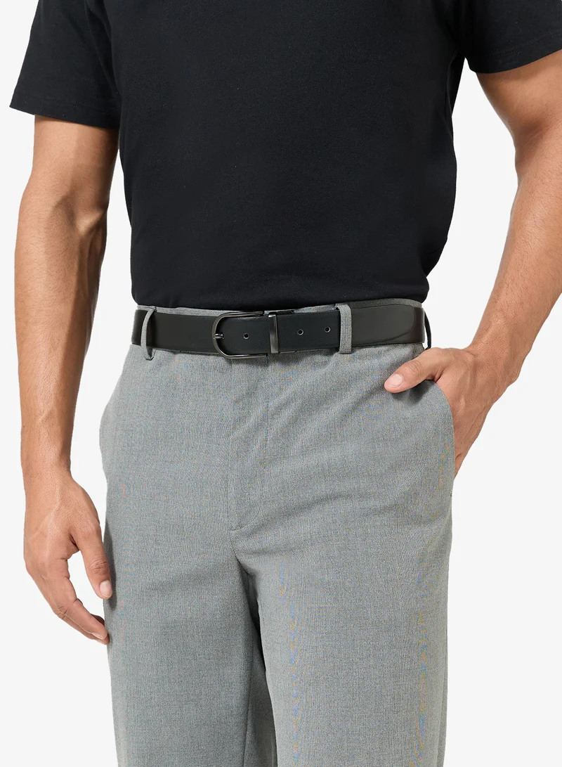 Robert Wood  Genuine Leather Reversible & Resizable Formal Belt for Men | Best Price UAE