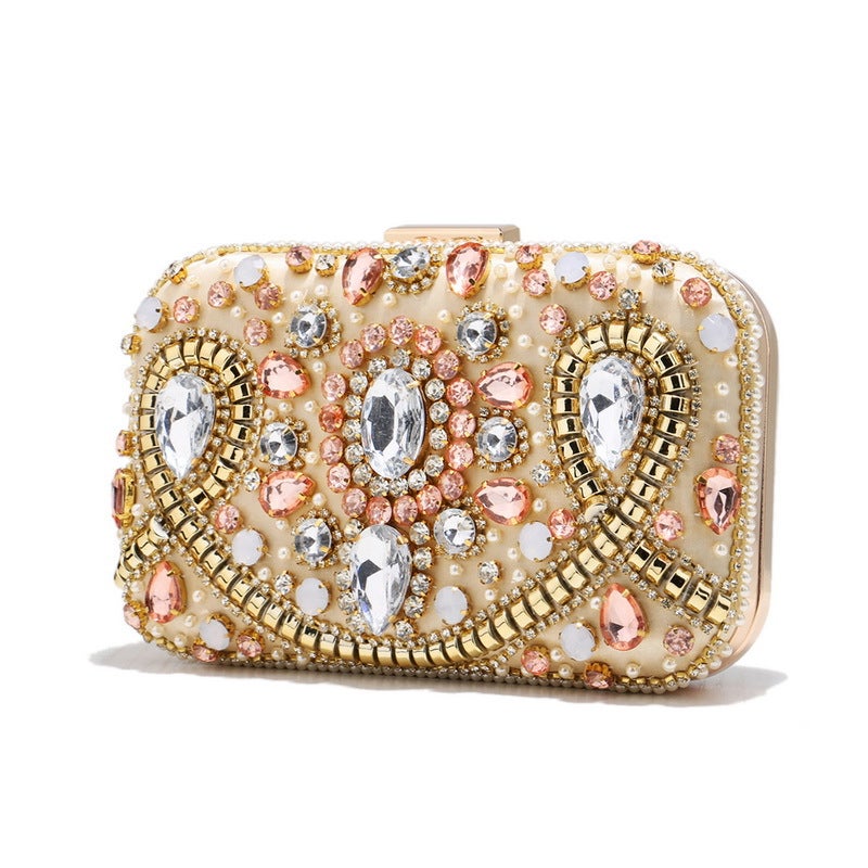 Yingmi New Embroidered Dinner Bag Women'S Banquet Clutch Dress Evening Bag - Image 3