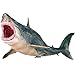 EOIVSH Large Shark Toys Megalodon Plastic Assorted Ocean Animal Shark Figurine Realistic Sea Creature Toy Figure for Collection Gift Bath Toy Cake Topper - Image 3