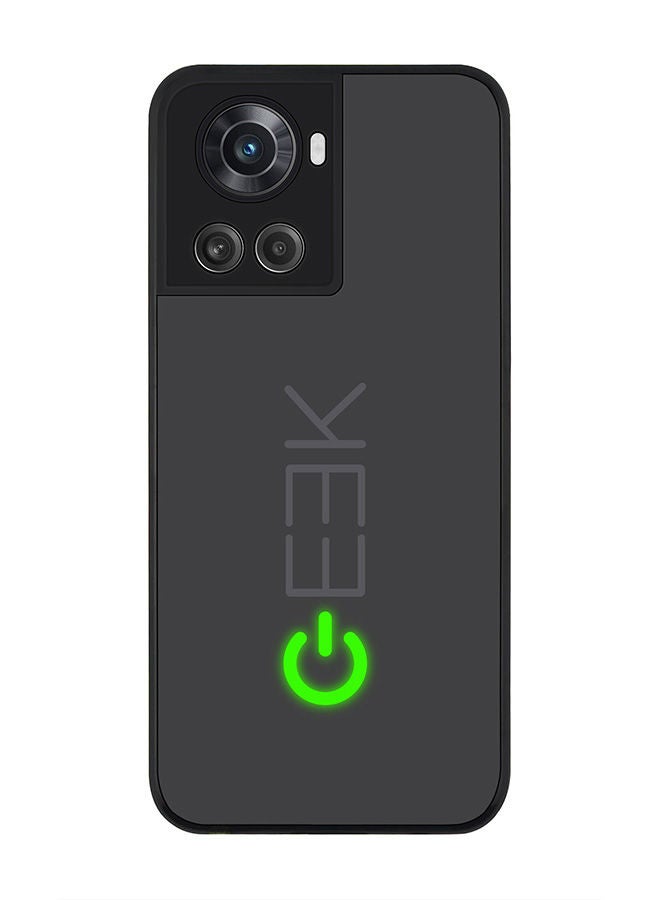 Stylizedd Rugged Black edge case for OnePlus 10R 5G/OnePlus Ace 5G Slim fit Soft Case Flexible Rubber Edges Anti Drop TPU Gel Thin Cover - Geek ON - Image 1