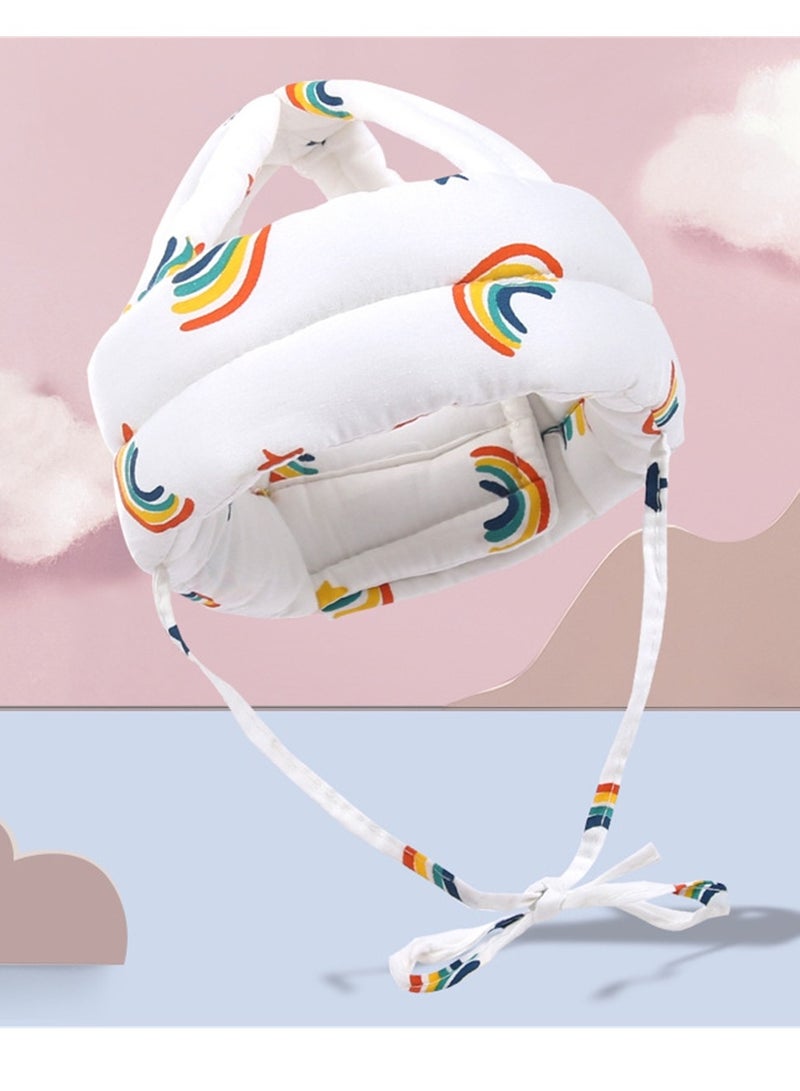 Children head pillow anti-fall head protection pad learning to walk thickened Baby toddler protective head hat  - Image 2