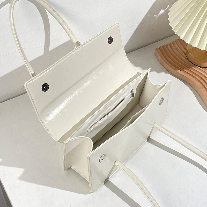 Niche Design Underarm Bag High-End Sense Bag Women'S New Fashionable Soft Leather Shoulder Portable Middle Ancient Bagel Bag All-Match - Image 5