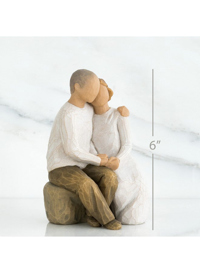 Willow Tree شجرة الصفصاف ذكرى سنوية، تمثال منحوت ومطلي باليد - Image 2