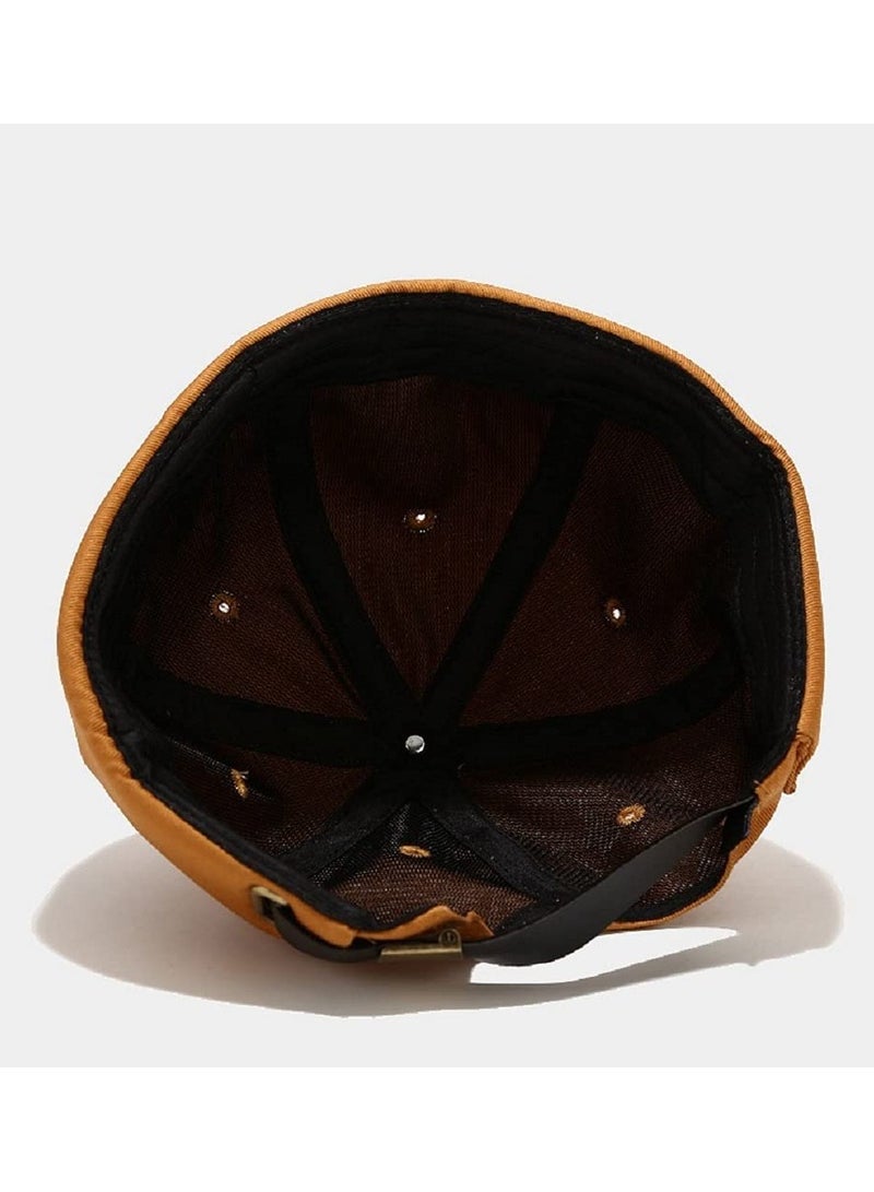 SYOSI Vintage Docker Cap Brimless Hat, Cotton Brimless Cap Retro Docker Caps Beanie Skull Cap Adjustable Brimless Hip hop Hats (4 Pcs) - Image 2