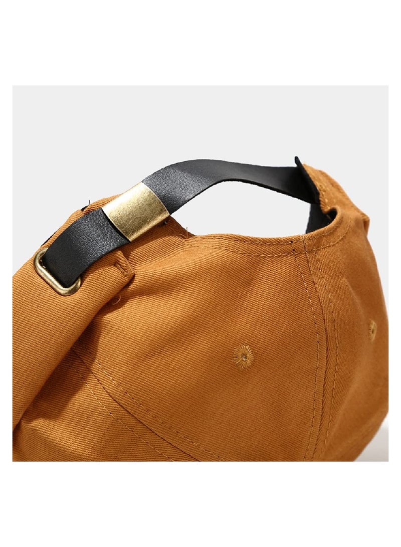 SYOSI Vintage Docker Cap Brimless Hat, Cotton Brimless Cap Retro Docker Caps Beanie Skull Cap Adjustable Brimless Hip hop Hats (4 Pcs) - Image 3