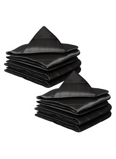 Urbane Home Urbane Home Pack of 2 Tirpal 6x6 Feet Waterproof Tarpaulin Sheet EcoFriendly Tent Tirpal 120 GSM Tadpatri Tharpai Thadika Thappi Tarp Lightweight Premium Tirpal Black  - Image 1