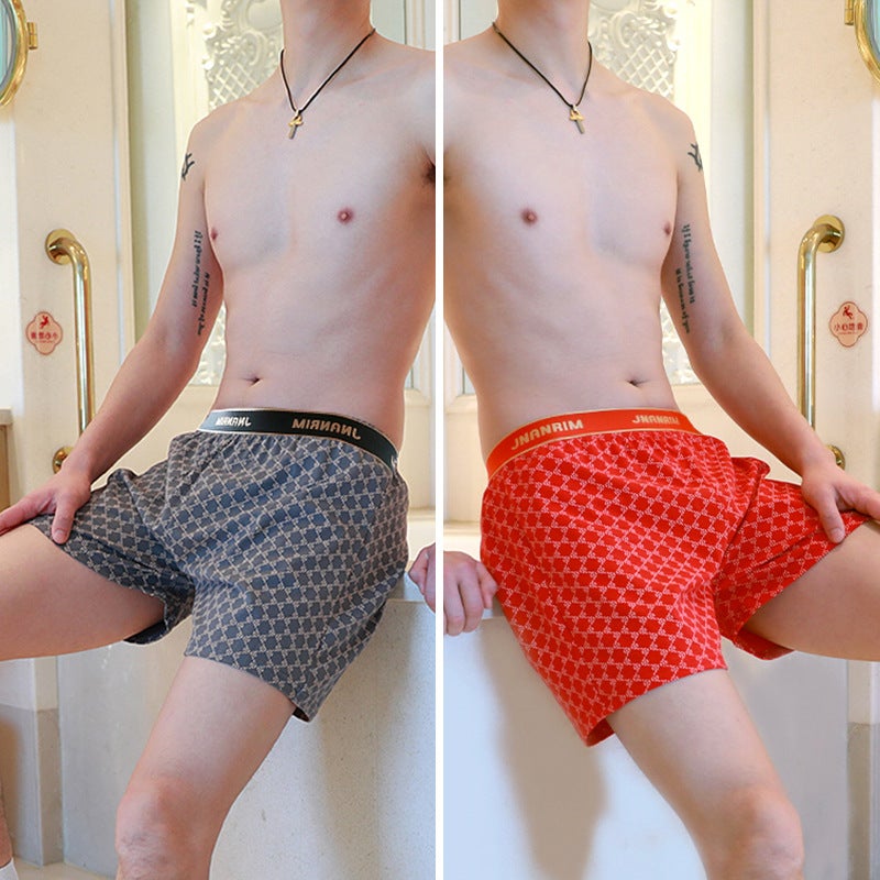 Factory Loose Arlo Pants Men'S Boxer Briefs Pure Cotton Comfortable Breathable Summer Youth Plus Size Boxer Pants - Image 1