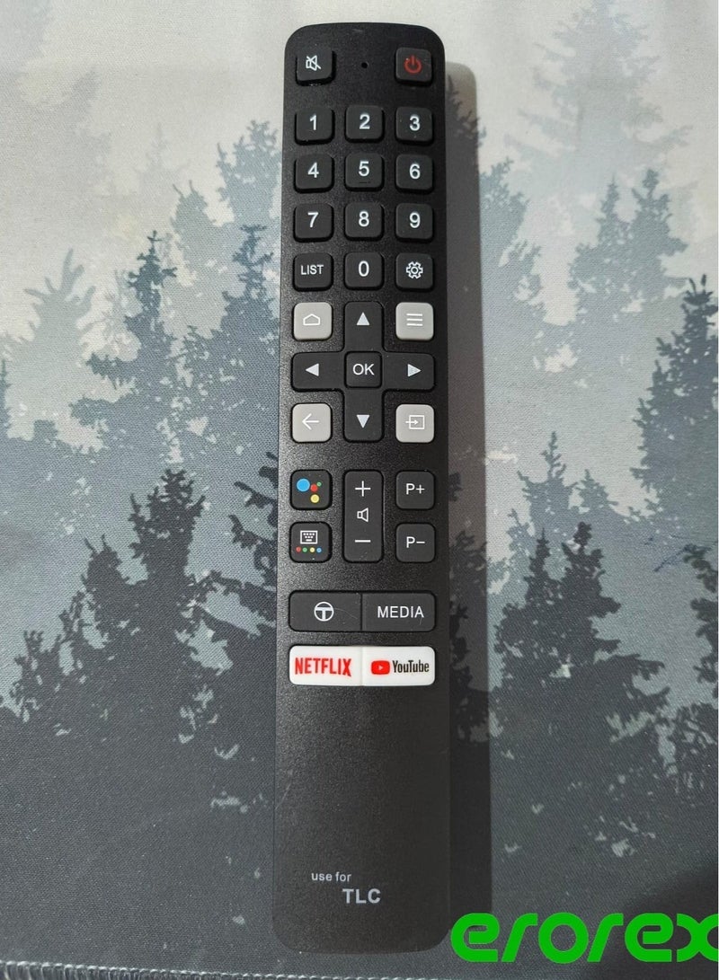 erorex Remote Control For TCL Smart, LCD, LED TV black - Image 3