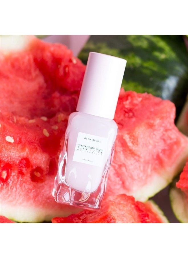 GLOW RECIPE - Watermelon Glow Pink Juice Face Moisturizer - Amino Acid-Rich Acne Skincare, Watermelon Dark Spot Corrector, Anti Aging Hydrating Hyaluronic Acid Moisturizer, Oil-Free Lightweight (25oz) - Image 1