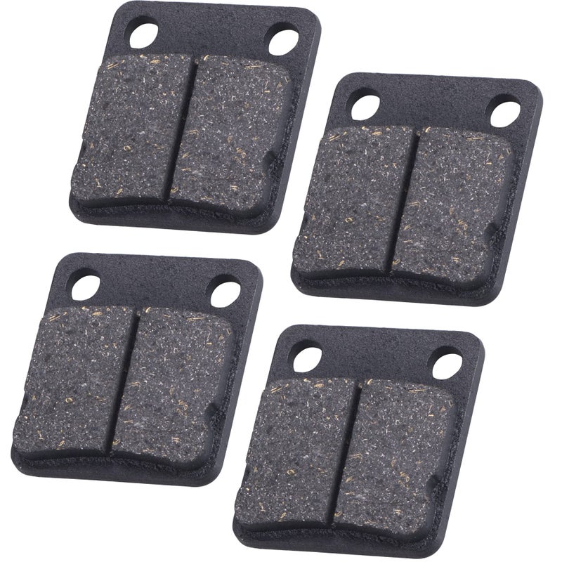 MWMNUN Rear Disc Brake Shoes Pads ATV Go Kart Disc Brake Pad shoes Compatible with ATV Quad Dirt Pit Bike Go Kart Dune Buggy 50cc 2 Pack