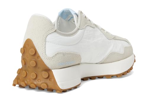 New Balance Womens 327 Timberwolf/Sea Salt/Light Chrome Blue (Women 7.5 Medium) - Image 5