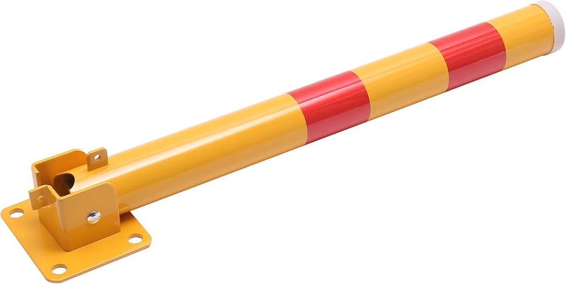 KATSU Tools قفل مساحة وقوف السيارات من كاتسو تولز، بولارد أصفر وأحمر 600 مم - Image 4