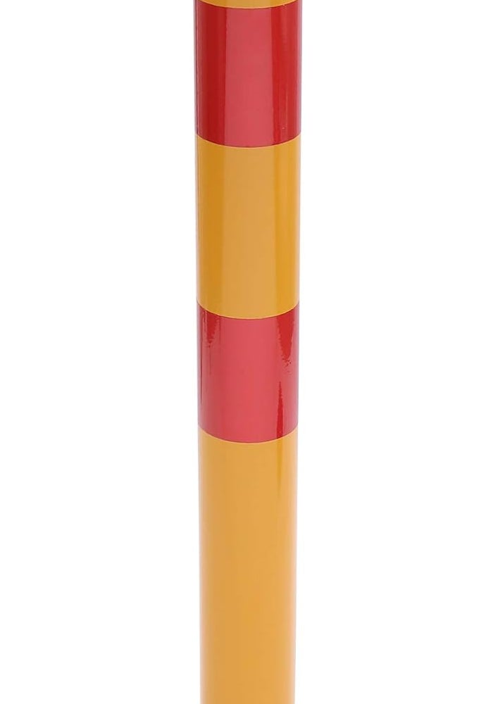 KATSU Tools قفل مساحة وقوف السيارات من كاتسو تولز، بولارد أصفر وأحمر 600 مم - Image 2