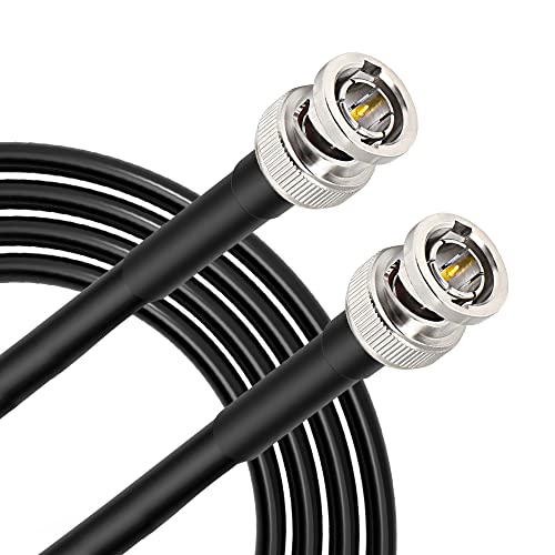 XRDS -RF SDI Cables 35FT, HD-SDI Cable 75 Ohm BNC Male to BNC Male Video Coaxial Cable for Video Surveillance Camera CCTV System - Image 1