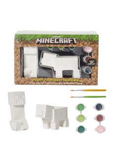Minecraft Paint Your Own Figurines Arts And Crafts Set For Boys And Girls