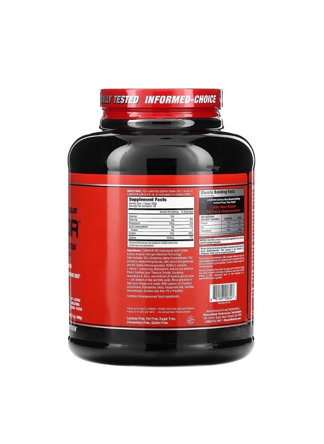 MUSCLEMEDS Carnivor Bioengineered Beef Protein Isolate Cinnamon Toast Cereal 3.7 lbs 1680 g  - Image 2