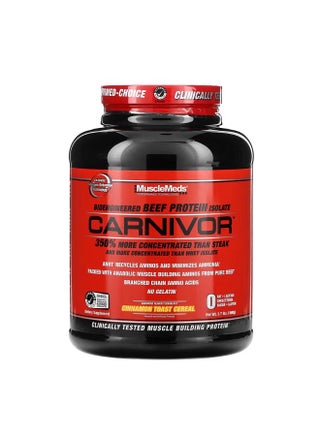 Carnivor Bioengineered Beef Protein Isolate Cinnamon Toast Cereal 3.7 lbs 1680 g - pzsku/Z5BDFC12F3DCC249FFEADZ/45/_/1707283153/b2ea7682-bfc5-4e96-a82b-7e41eafcf141