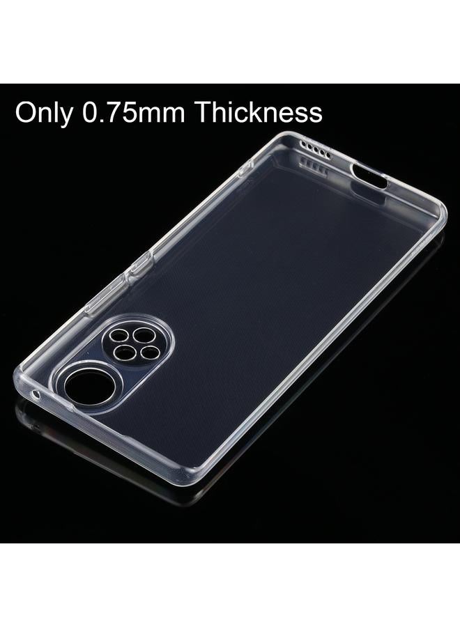 زبون جراب لهاتف Honor 50، جراب واقٍ ناعم شفاف فائق النحافة مصنوع من مادة TPU بسمك 0.75 مم - Image 5